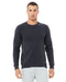 Front and Primary view of the BELLA + CANVAS Unisex Sponge Fleece Crewneck Sweatshirt