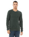 Front and Primary view of the BELLA + CANVAS Unisex Sponge Fleece Crewneck Sweatshirt