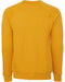 Rear and Blank view of the BELLA + CANVAS Unisex Sponge Fleece Crewneck Sweatshirt