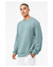 Right view of the BELLA + CANVAS Unisex Sponge Fleece Crewneck Sweatshirt