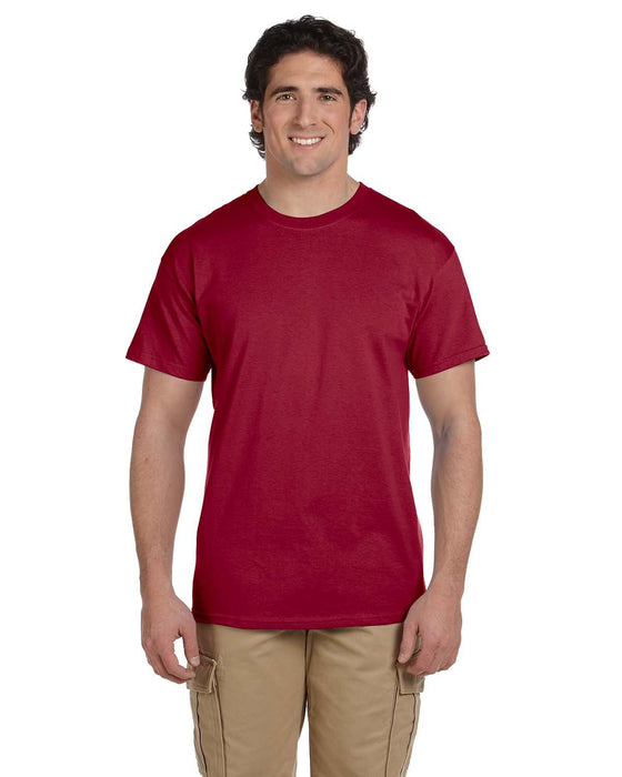 Front and Primary view of the Fruit of the Loom Adult HD Cotton™ T-Shirt