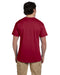 Rear view of the Fruit of the Loom Adult HD Cotton™ T-Shirt