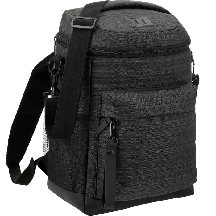 Angle-Right and Blank view of the NBN Whitby 24 Can Backpack Cooler