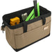 Angle-Right and Blank view of the NBN Recycled Utility Zippered Tool Tote