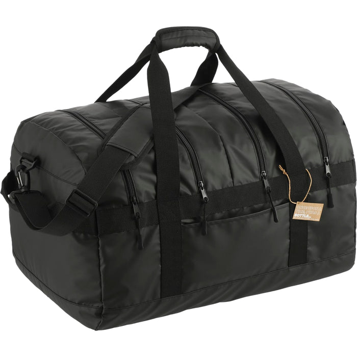 Angle-Right and Blank view of the NBN Recycled Outdoor 60L Duffel