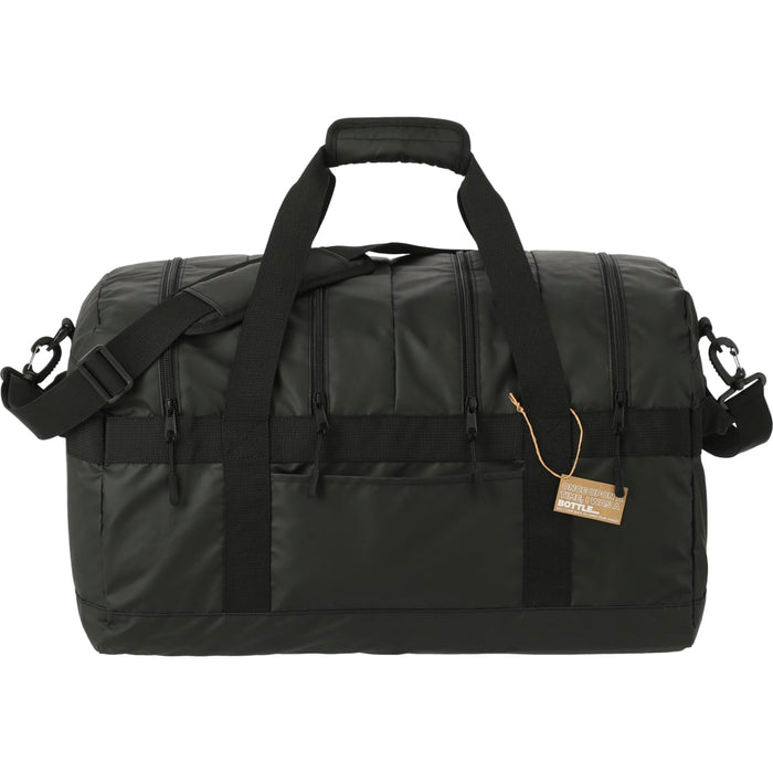 Front and Blank view of the NBN Recycled Outdoor 60L Duffel