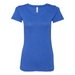 Front view of the BELLA + CANVAS Women's Triblend Tee - 