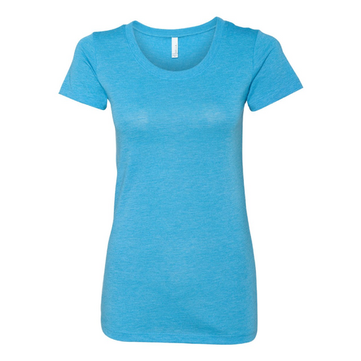Front view of the BELLA + CANVAS Women's Triblend Tee - 