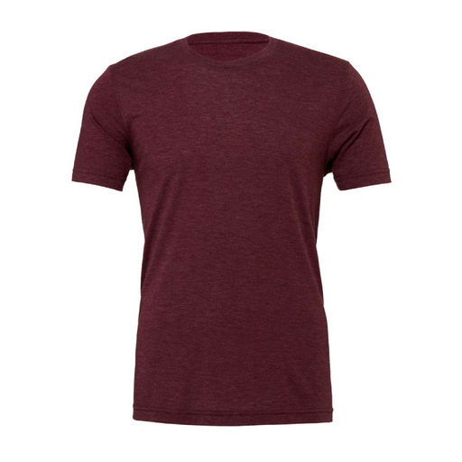 Front view of the BELLA + CANVAS Triblend Tee -
