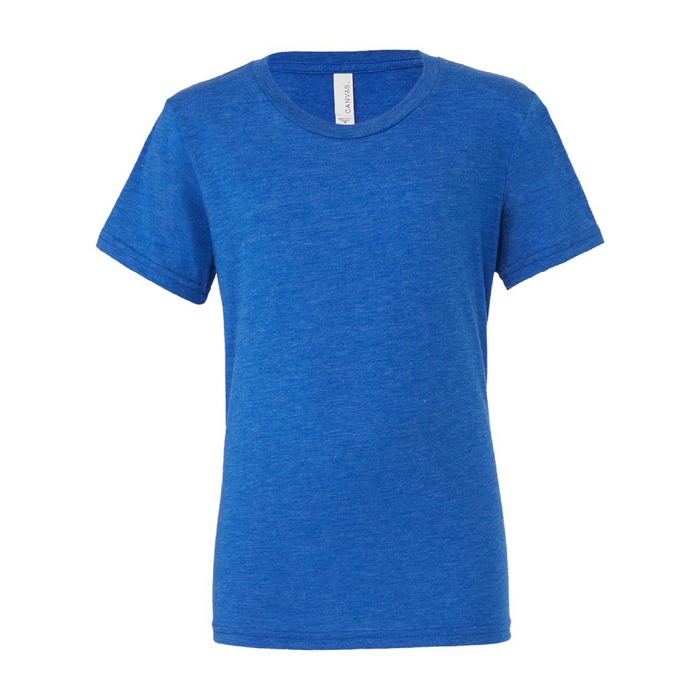 Front view of the BELLA + CANVAS Triblend Tee -