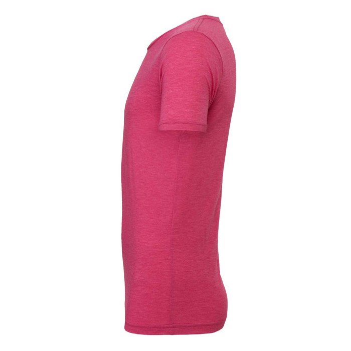 Left view of the BELLA + CANVAS Triblend Tee -