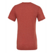 Rear view of the BELLA + CANVAS Triblend Tee -