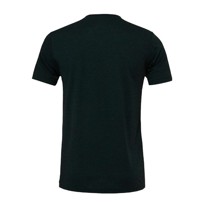 Rear view of the BELLA + CANVAS Triblend Tee