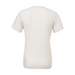 Rear view of the BELLA + CANVAS Triblend Tee -