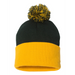 Front view of the 12" Pom-Pom Cuffed Beanie