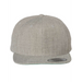 Front view of the Premium Flat Bill Snapback Cap - 