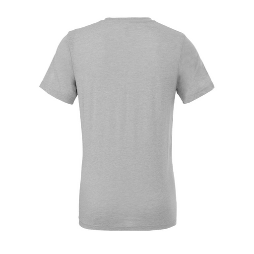 Rear view of the BELLA + CANVAS Triblend Tee -