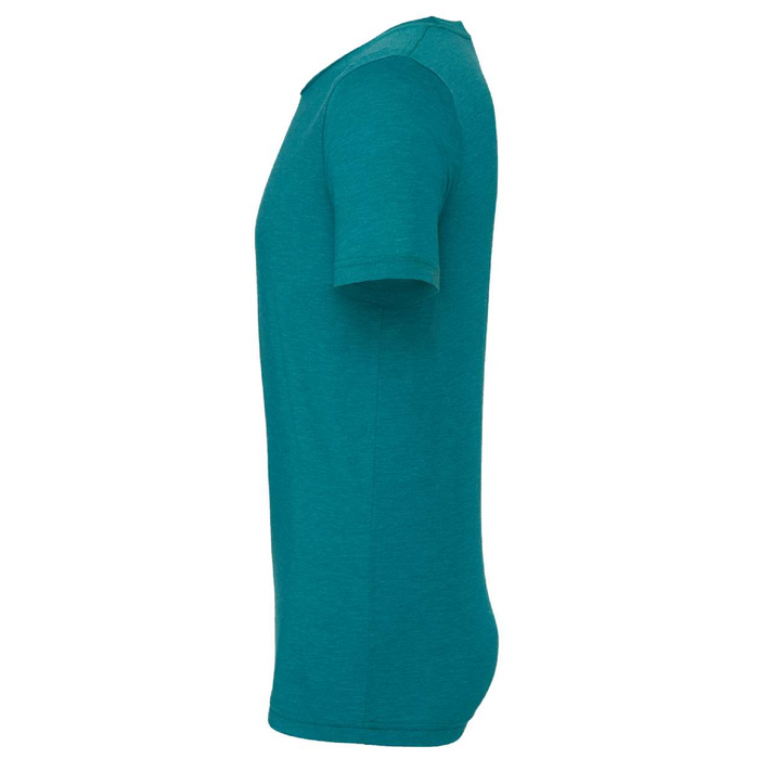 Left view of the BELLA + CANVAS Triblend Tee -