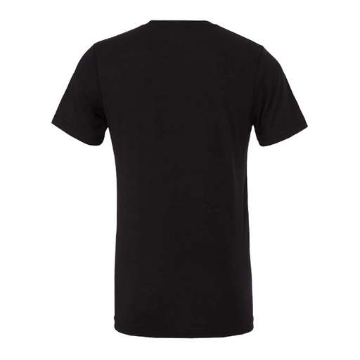 Rear view of the BELLA + CANVAS Triblend Tee -
