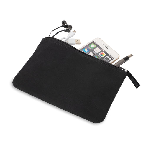 Avery Cotton Zippered Pouch