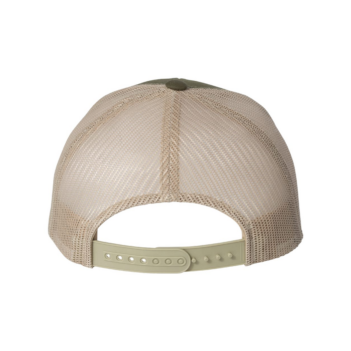 Rear view of the Retro Trucker Cap - 