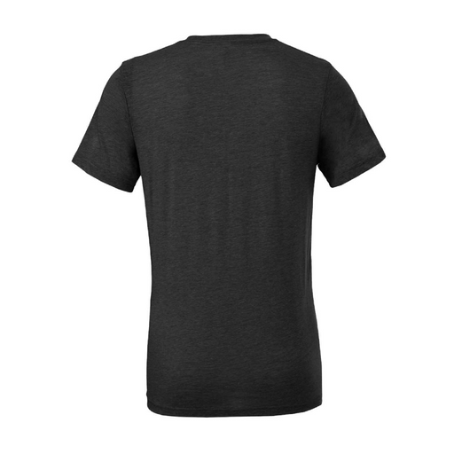 Rear view of the BELLA + CANVAS Triblend Tee -