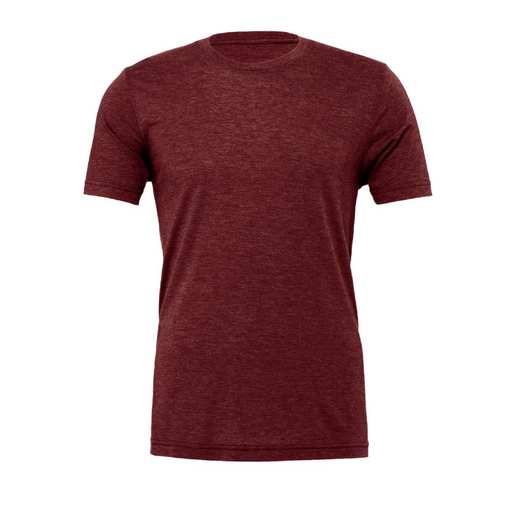 Front view of the BELLA + CANVAS Triblend Tee -