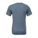 Rear view of the BELLA + CANVAS Triblend Tee -