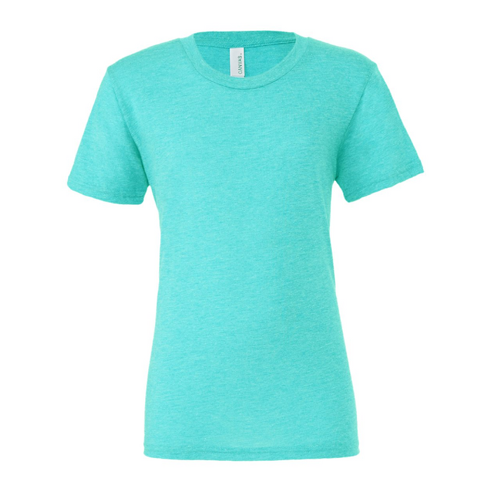 Front view of the BELLA + CANVAS Triblend Tee -