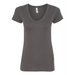 Front view of the Next Level Women's Ideal V-Neck T-Shirt