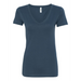 Front view of the Next Level Women's Ideal V-Neck T-Shirt - 