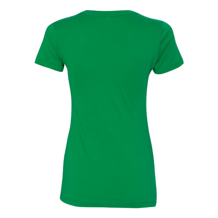 Rear view of the Next Level Women's Ideal V-Neck T-Shirt - 