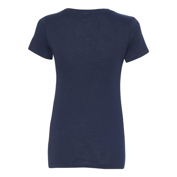 Rear view of the Next Level Women's Ideal V-Neck T-Shirt - 