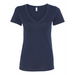 Front view of the Next Level Women's Ideal V-Neck T-Shirt - 