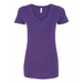 Front view of the Next Level Women's Ideal V-Neck T-Shirt - 