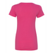 Rear view of the Next Level Women's Ideal V-Neck T-Shirt - 