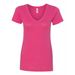 Front view of the Next Level Women's Ideal V-Neck T-Shirt - 