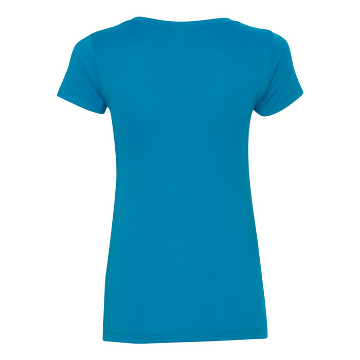Rear view of the Next Level Women's Ideal V-Neck T-Shirt - 