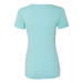 Rear view of the Next Level Women's Ideal V-Neck T-Shirt - 