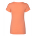 Rear view of the Next Level Women's Ideal V-Neck T-Shirt - 