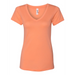 Front view of the Next Level Women's Ideal V-Neck T-Shirt - 
