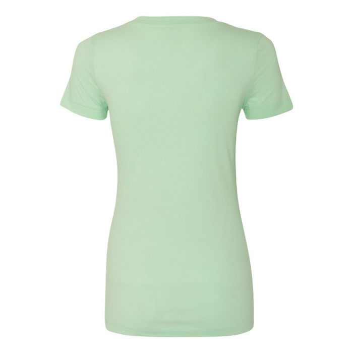 Rear view of the Next Level Women's Ideal V-Neck T-Shirt - 