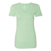 Front view of the Next Level Women's Ideal V-Neck T-Shirt - 