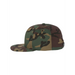 Left view of the Premium Flat Bill Snapback Cap - 