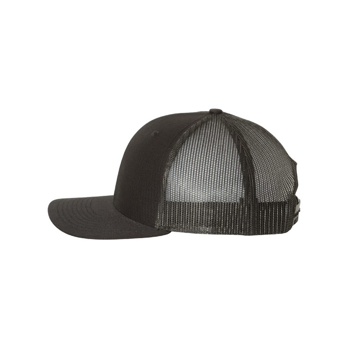 Left view of the Richardson Snapback Trucker Cap - 