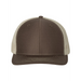 Front view of the Richardson Snapback Trucker Cap - 