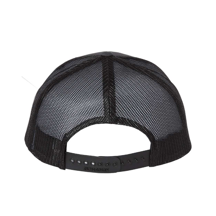 Rear view of the Richardson Snapback Trucker Cap - 