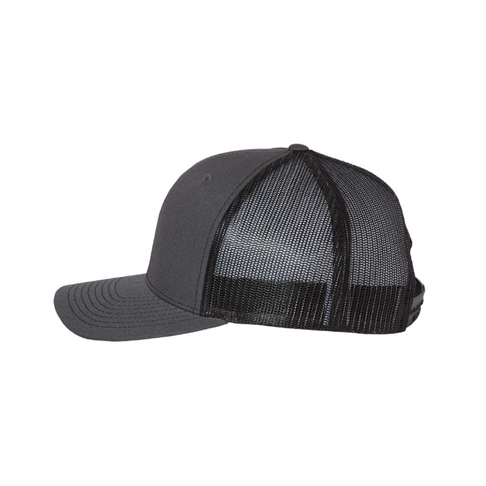 Left view of the Richardson Snapback Trucker Cap - 