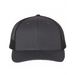 Front view of the Richardson Snapback Trucker Cap - 