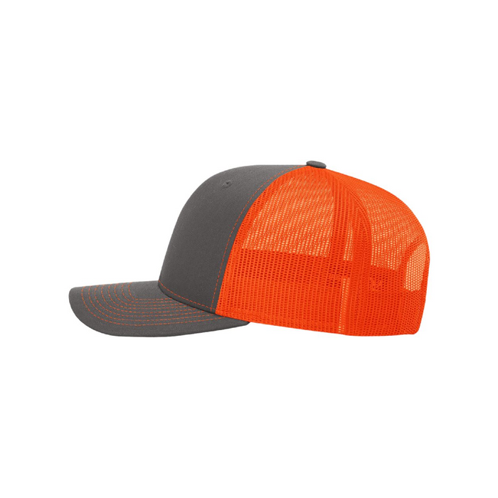 Left view of the Richardson Snapback Trucker Cap - 